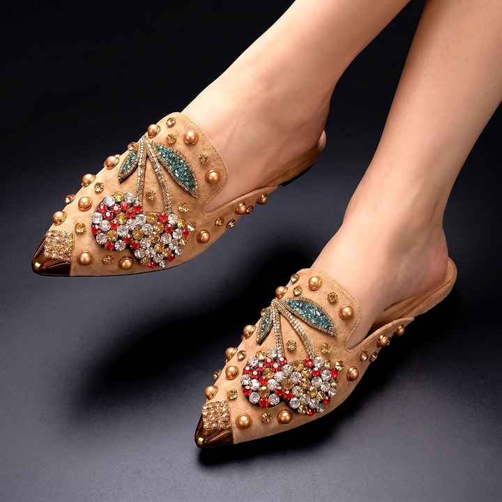 Sinclair Cherry Mules