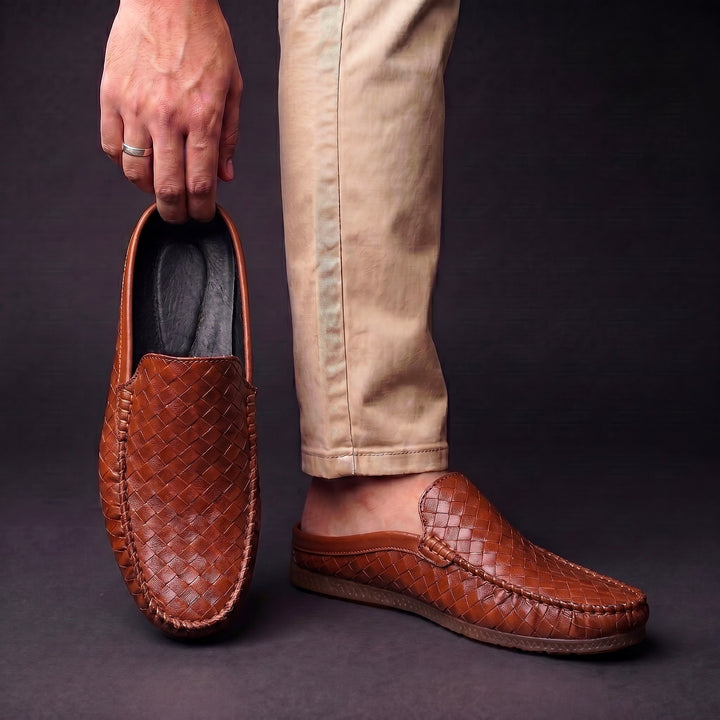 Massimo Woven Mules