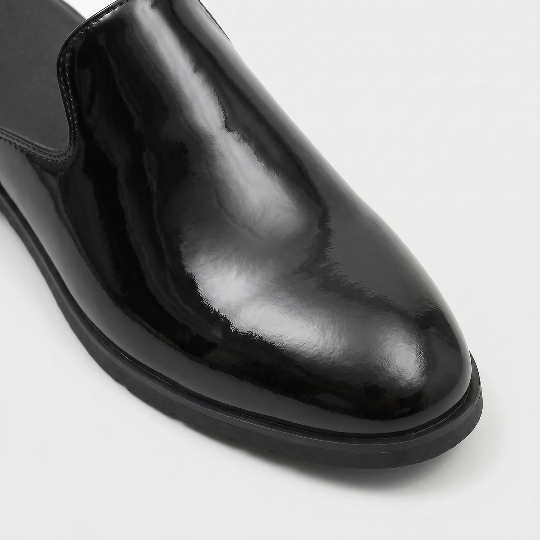 Renzo Patent Leather Mules