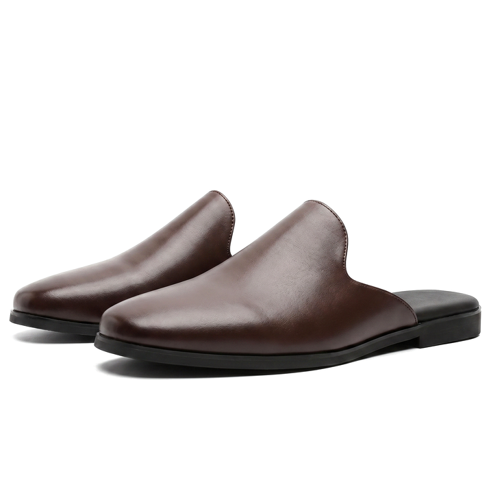 Renzo Patent Leather Mules
