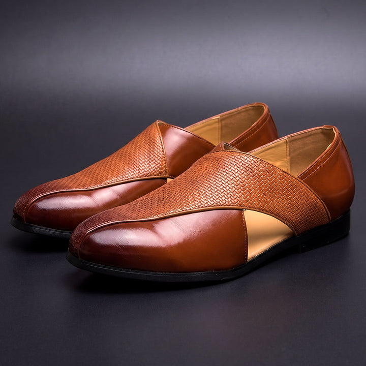 Gideon Leather Sandals