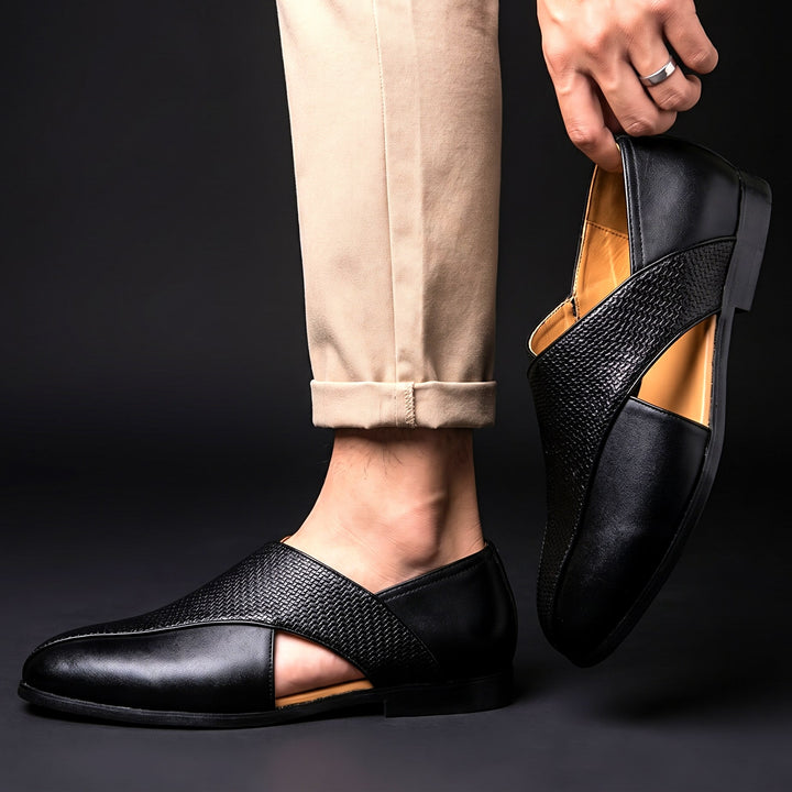 Gideon Leather Sandals