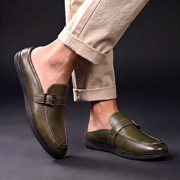 Elio Buckle Mules