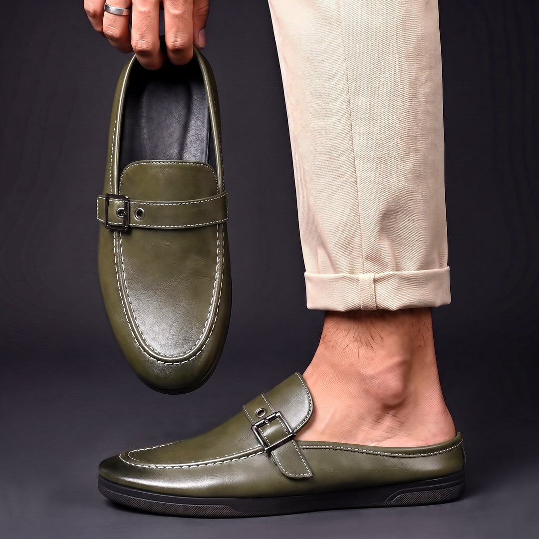 Elio Buckle Mules