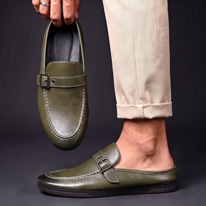Elio Buckle Mules