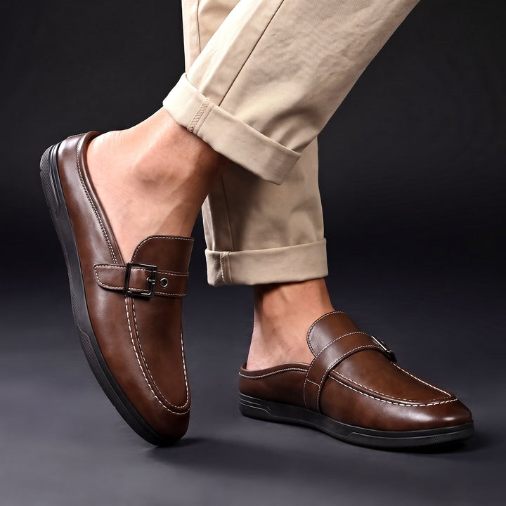 Elio Buckle Mules