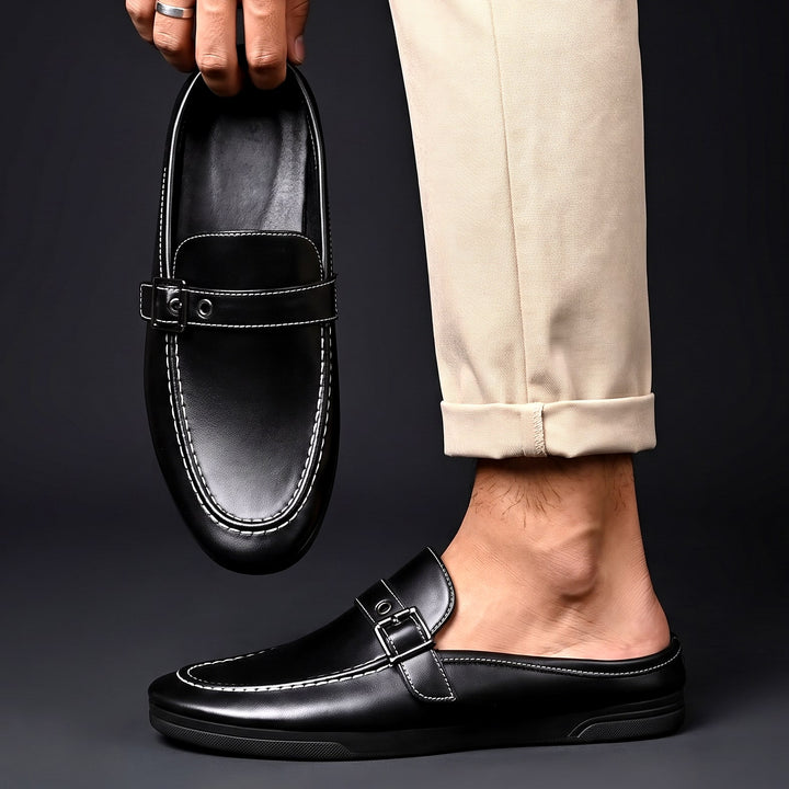 Elio Buckle Mules