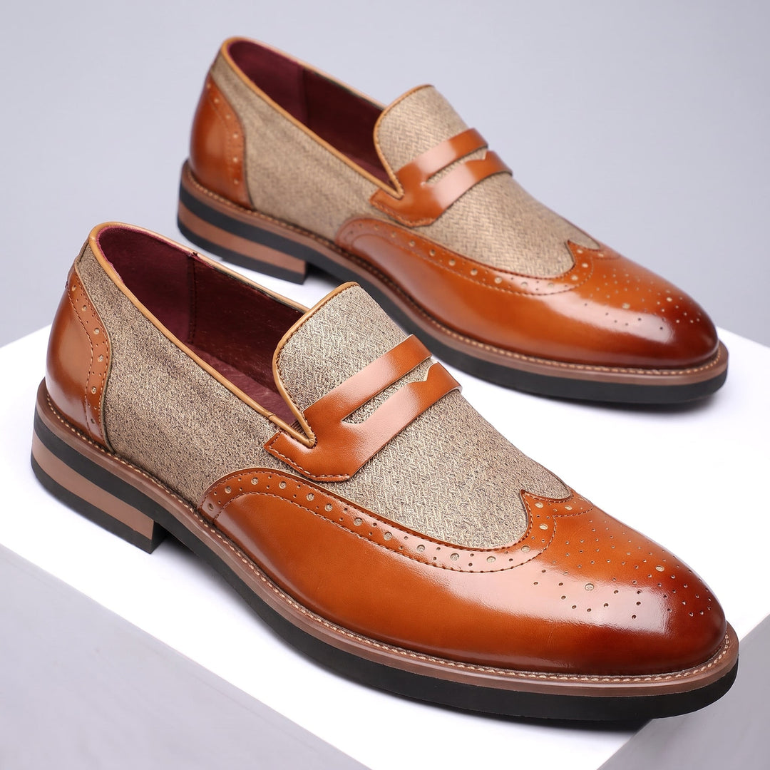 Belton Wingtip Loafers