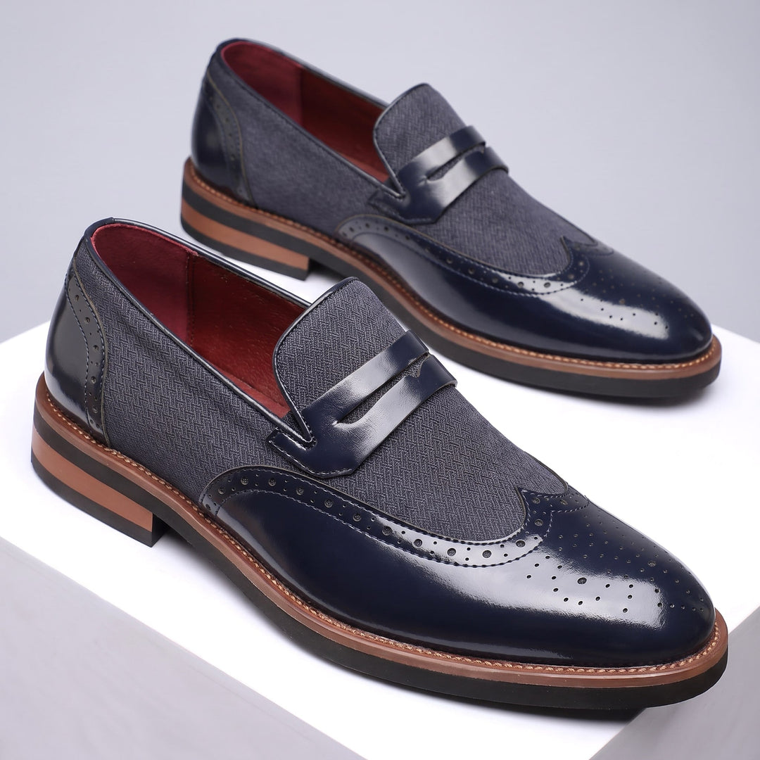 Belton Wingtip Loafers