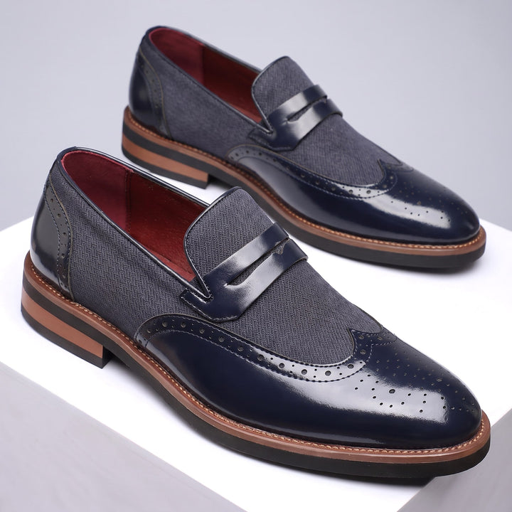 Belton Wingtip Loafers