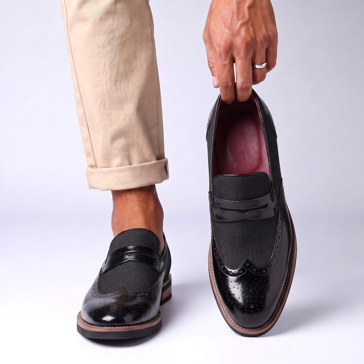 Belton Wingtip Loafers