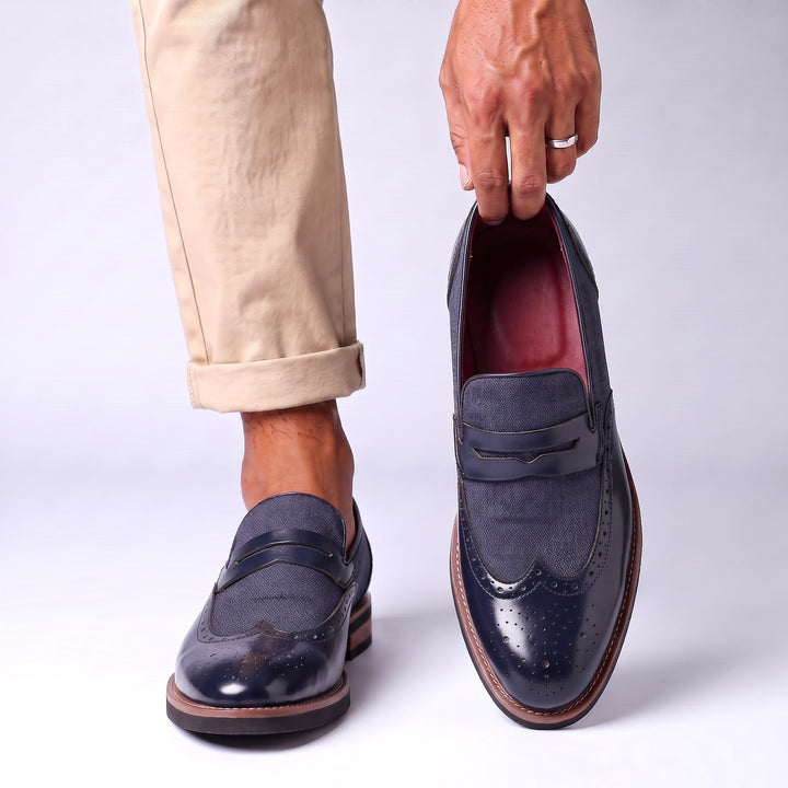Belton Wingtip Loafers
