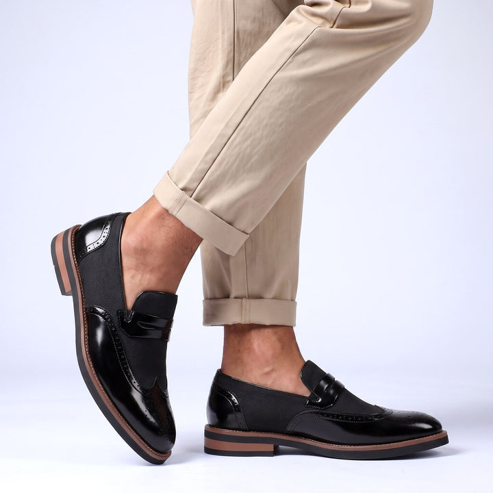 Belton Wingtip Loafers