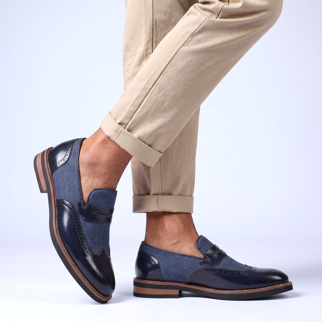 Belton Wingtip Loafers