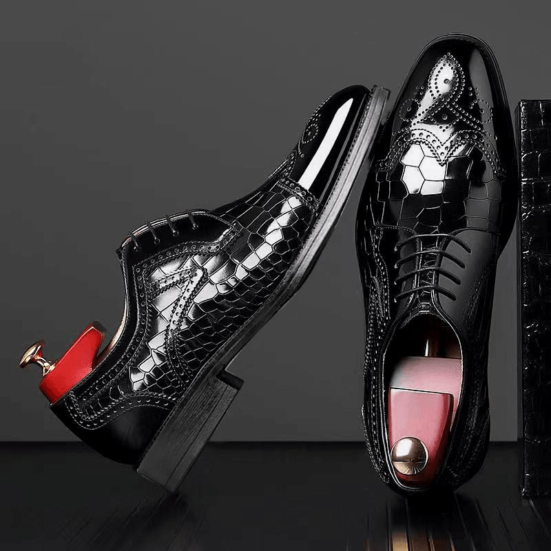 Bellucci Croc Oxfords