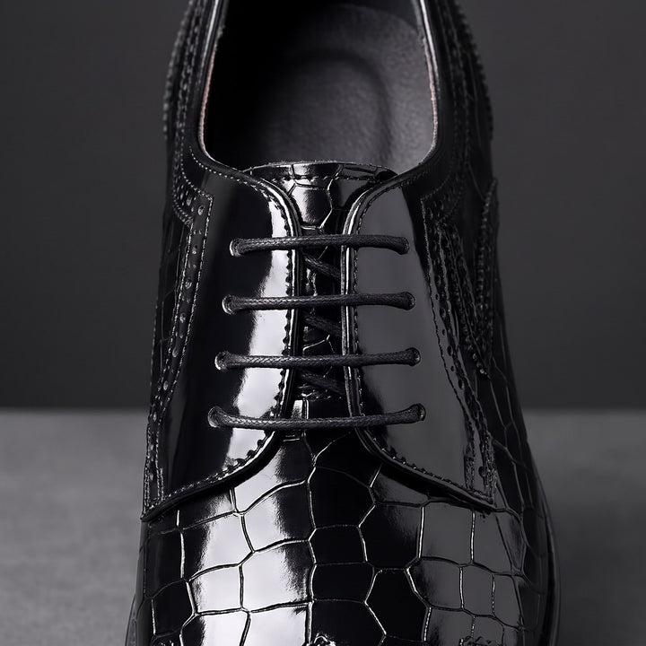 Bellucci Croc Oxfords
