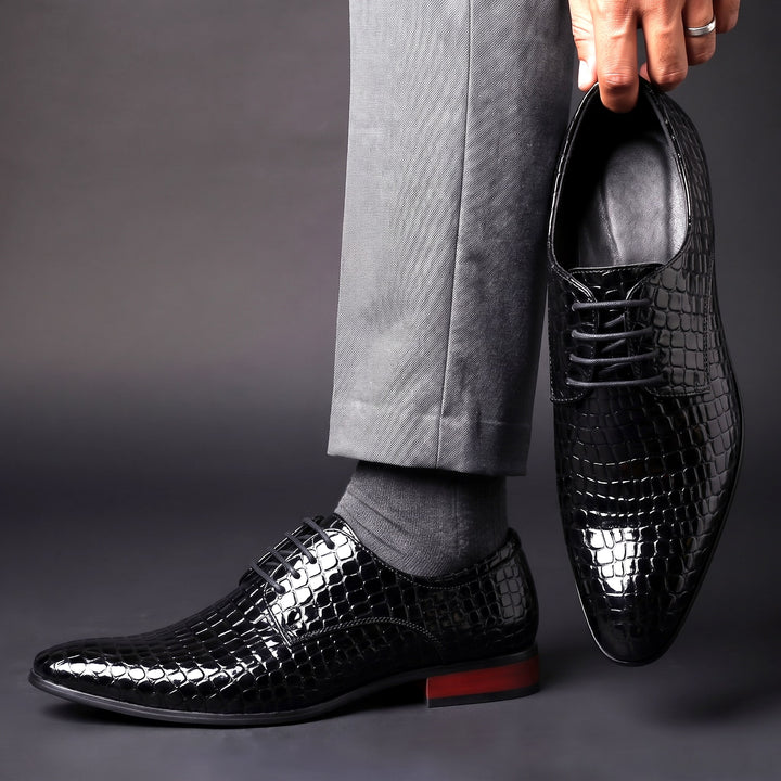 Montegro Croc Oxfords