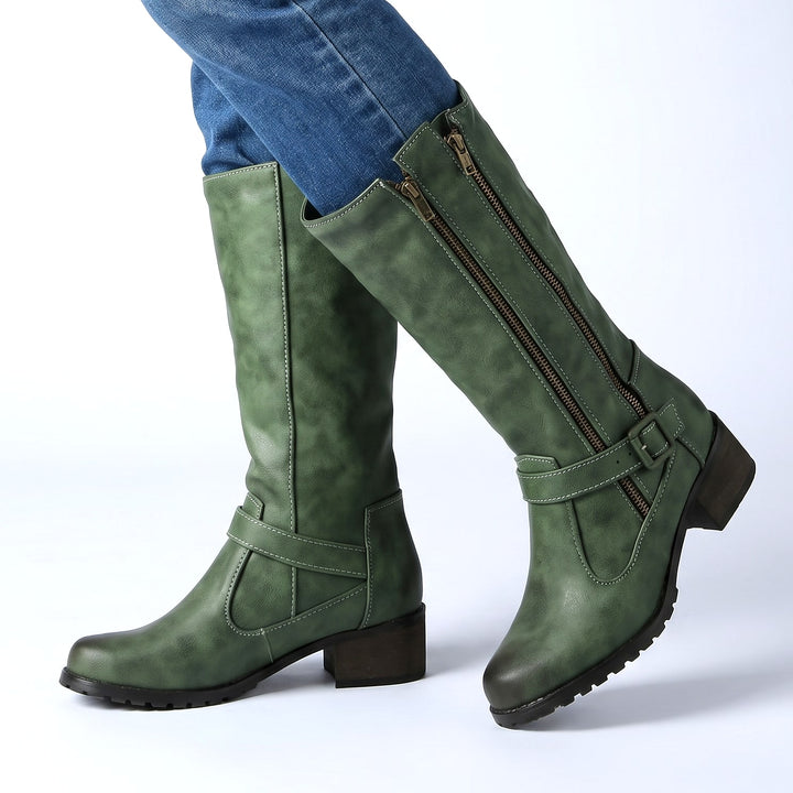 Emily Leather Boots