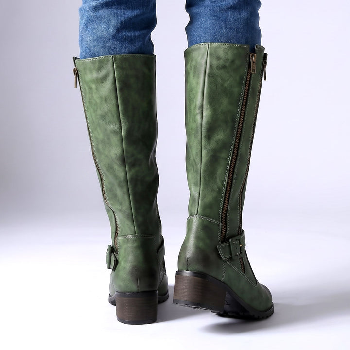 Emily Leather Boots