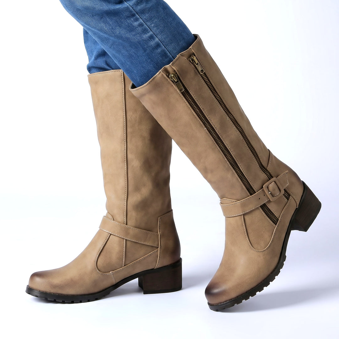 Emily Leather Boots