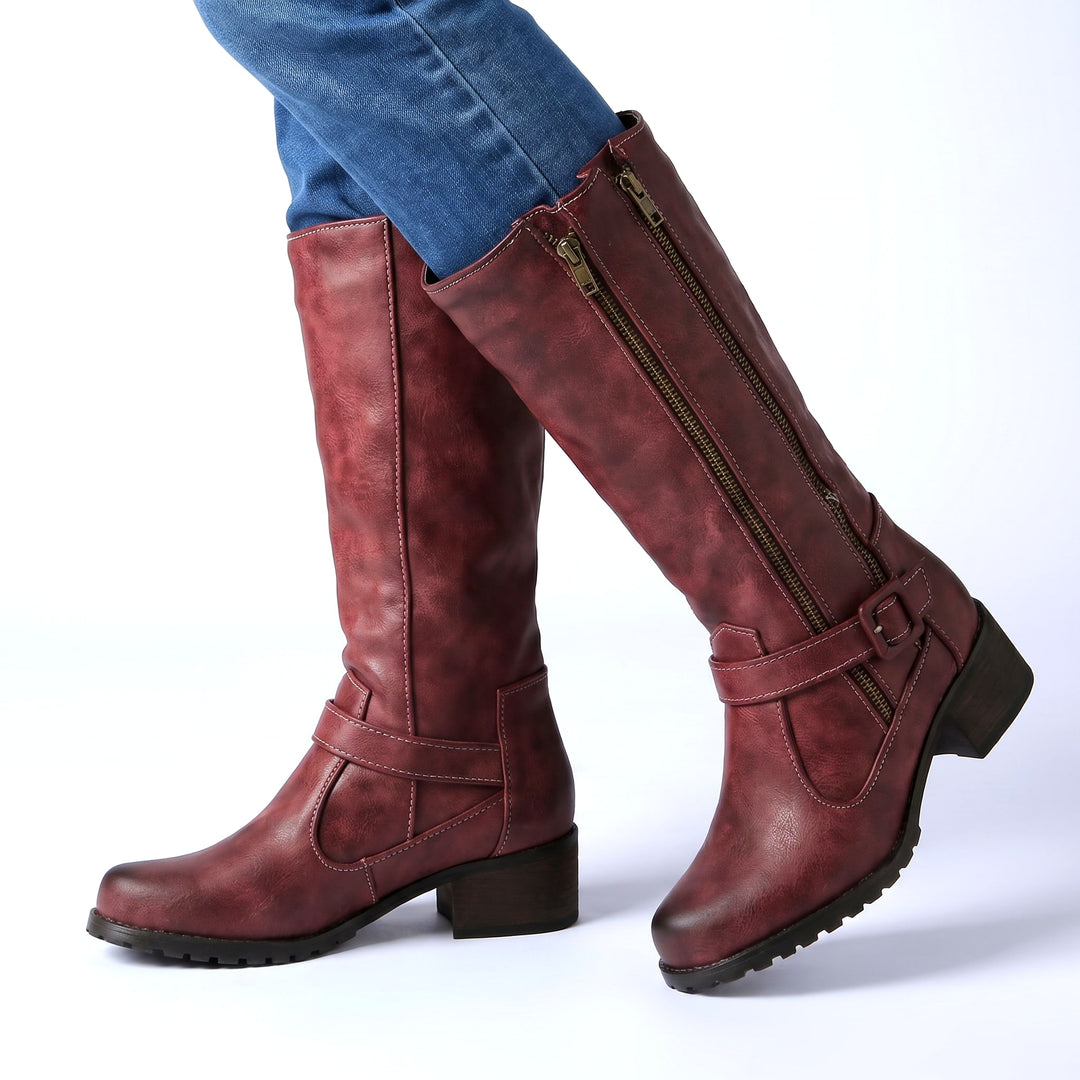 Emily Leather Boots