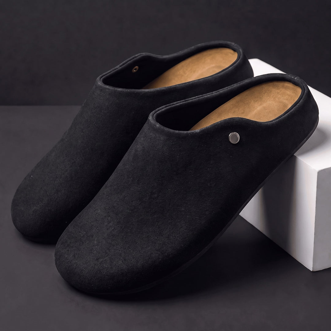 Caspar Suede Mules
