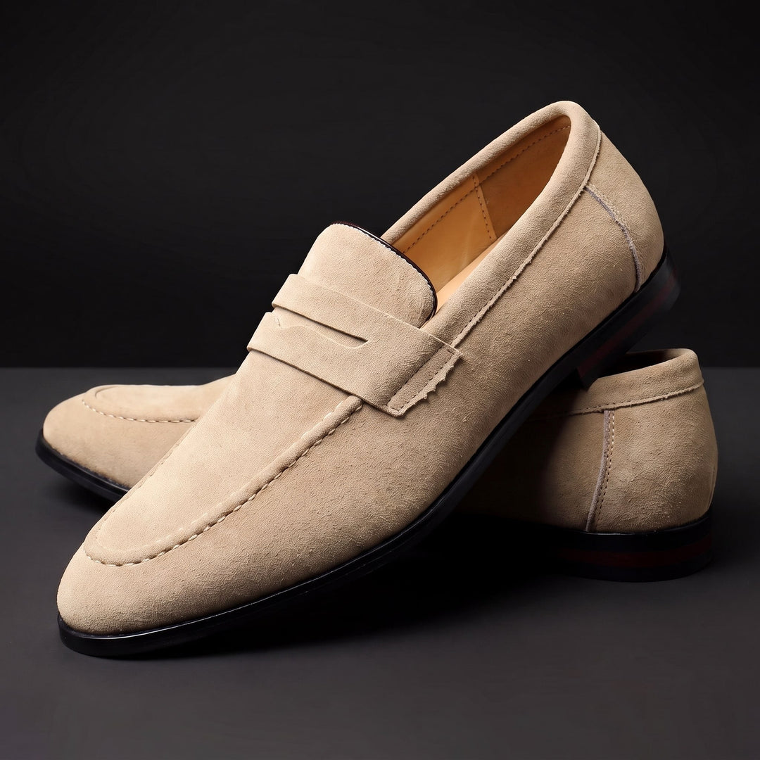 Cesare Suede Loafers