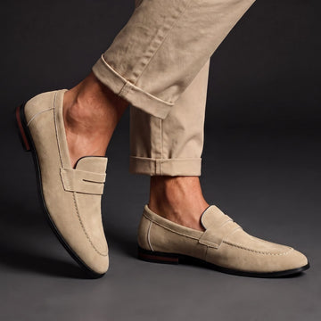 Cesare Suede Loafers