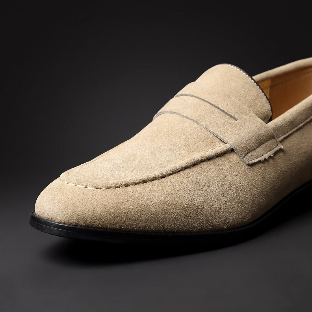 Cesare Suede Loafers