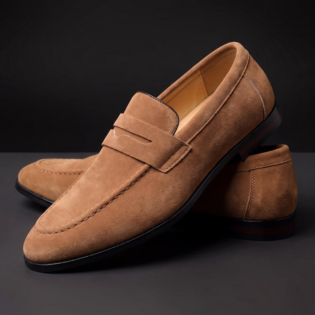 Cesare Suede Loafers
