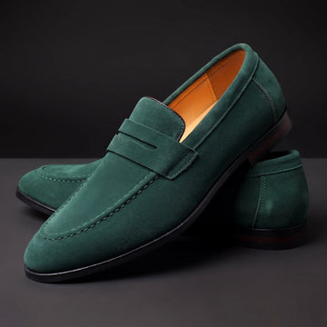 Cesare Suede Loafers