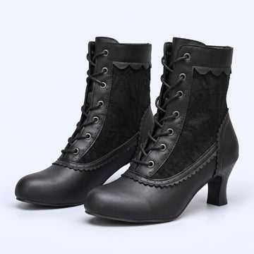 Evangeline Lace Boots