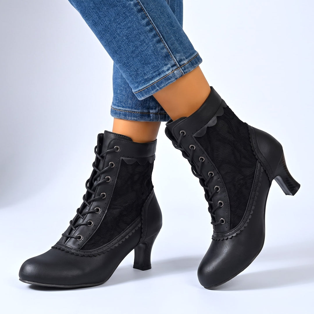 Evangeline Lace Boots
