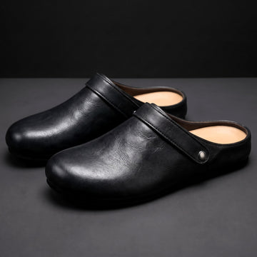 Halvern Leather Mules