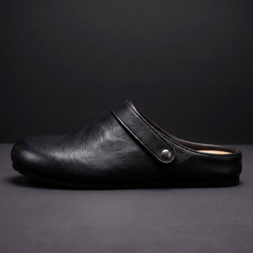 Halvern Leather Mules