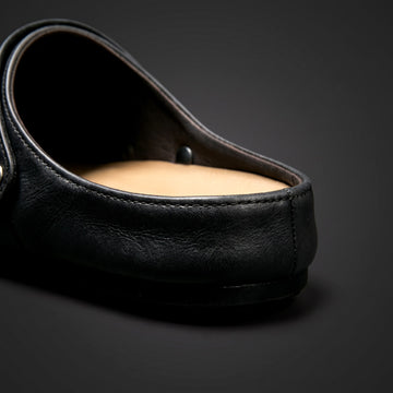 Halvern Leather Mules