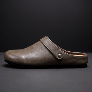 Halvern Leather Mules