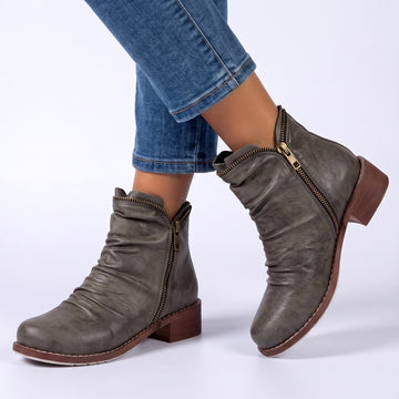 Juliette Zipper Boots