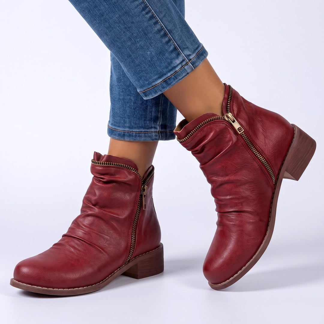 Juliette Zipper Boots