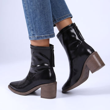 Leandra Leather Boots