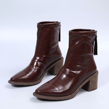 Leandra Leather Boots
