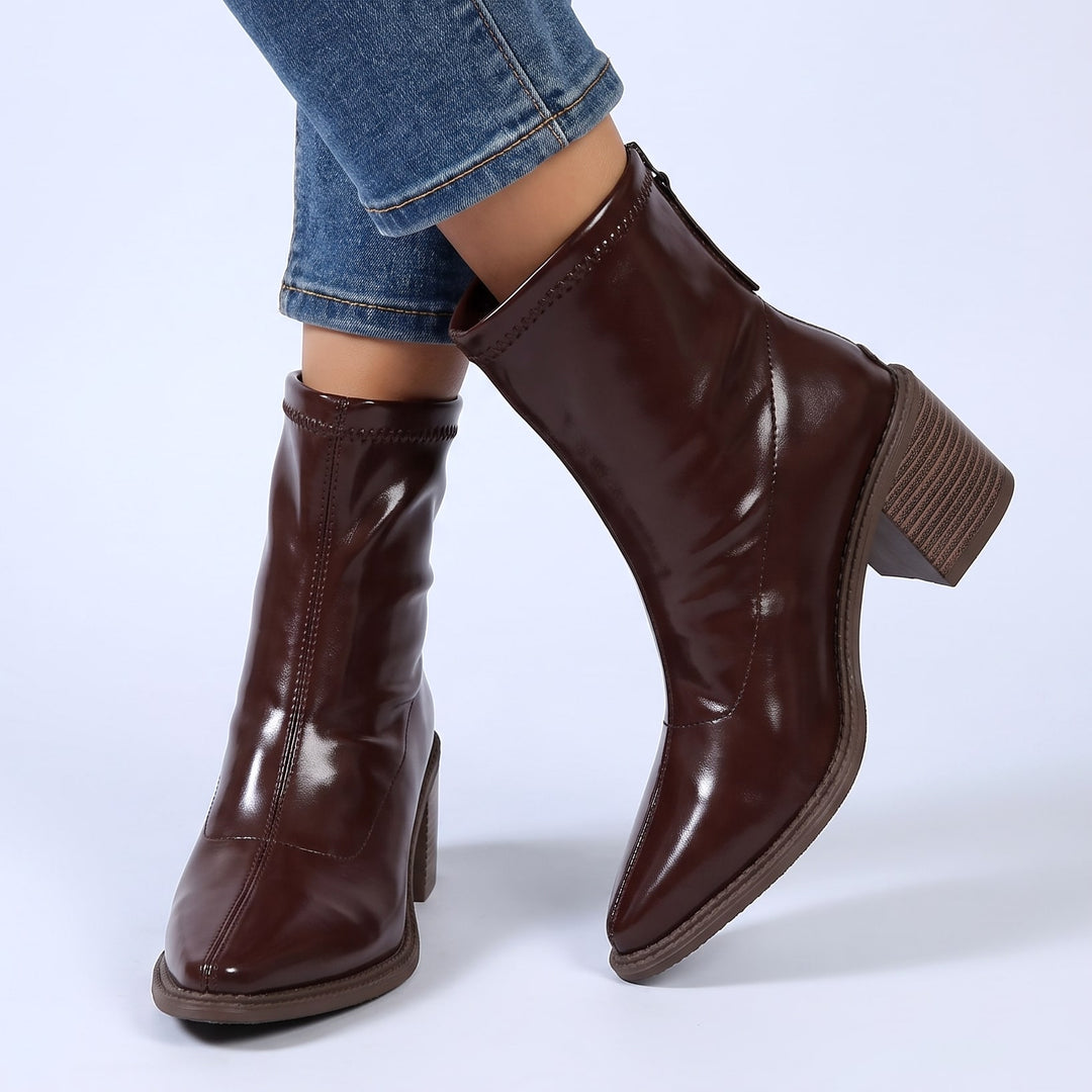 Leandra Leather Boots