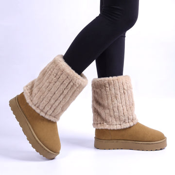 Kendra Fur Boots