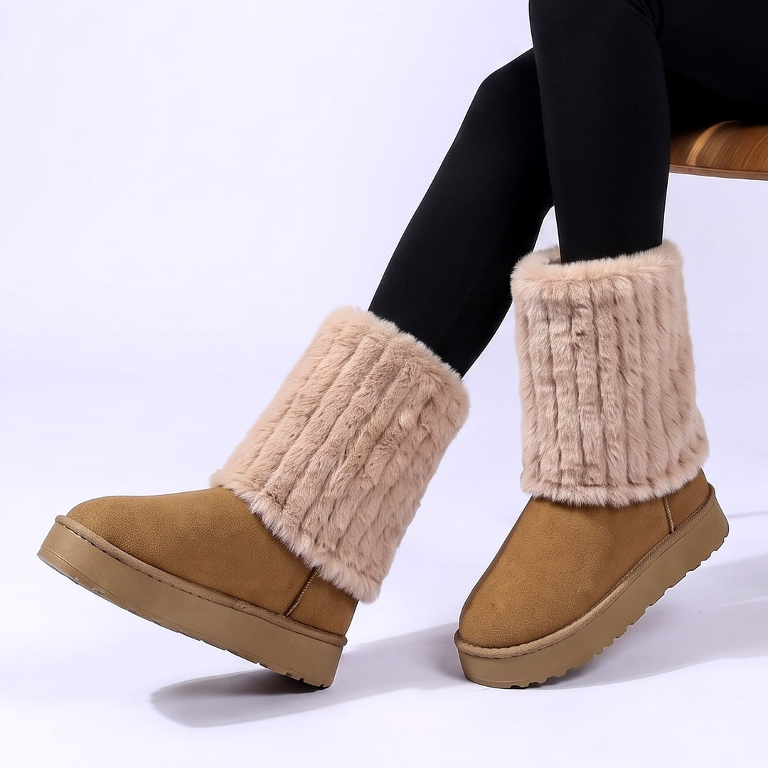 Kendra Fur Boots