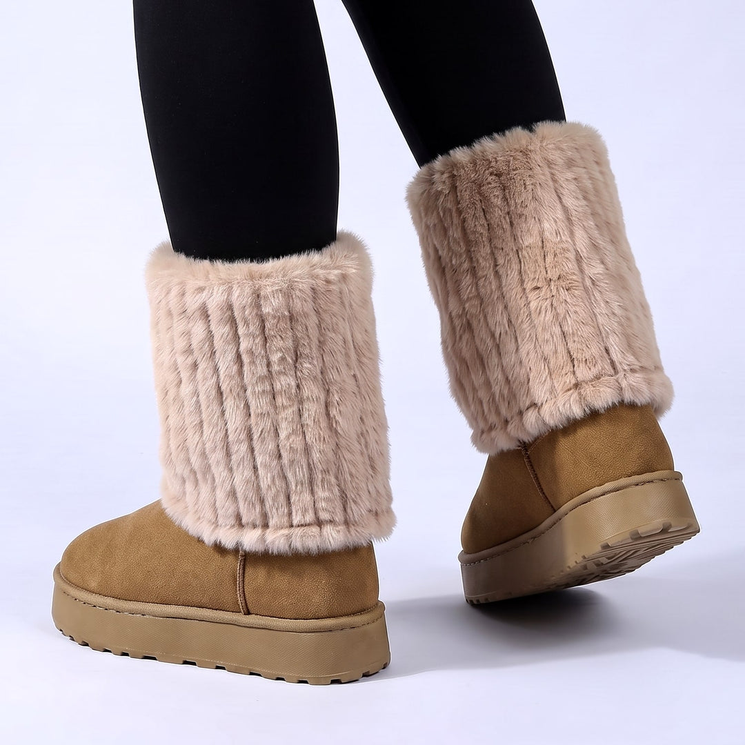 Kendra Fur Boots