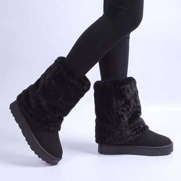 Kendra Fur Boots