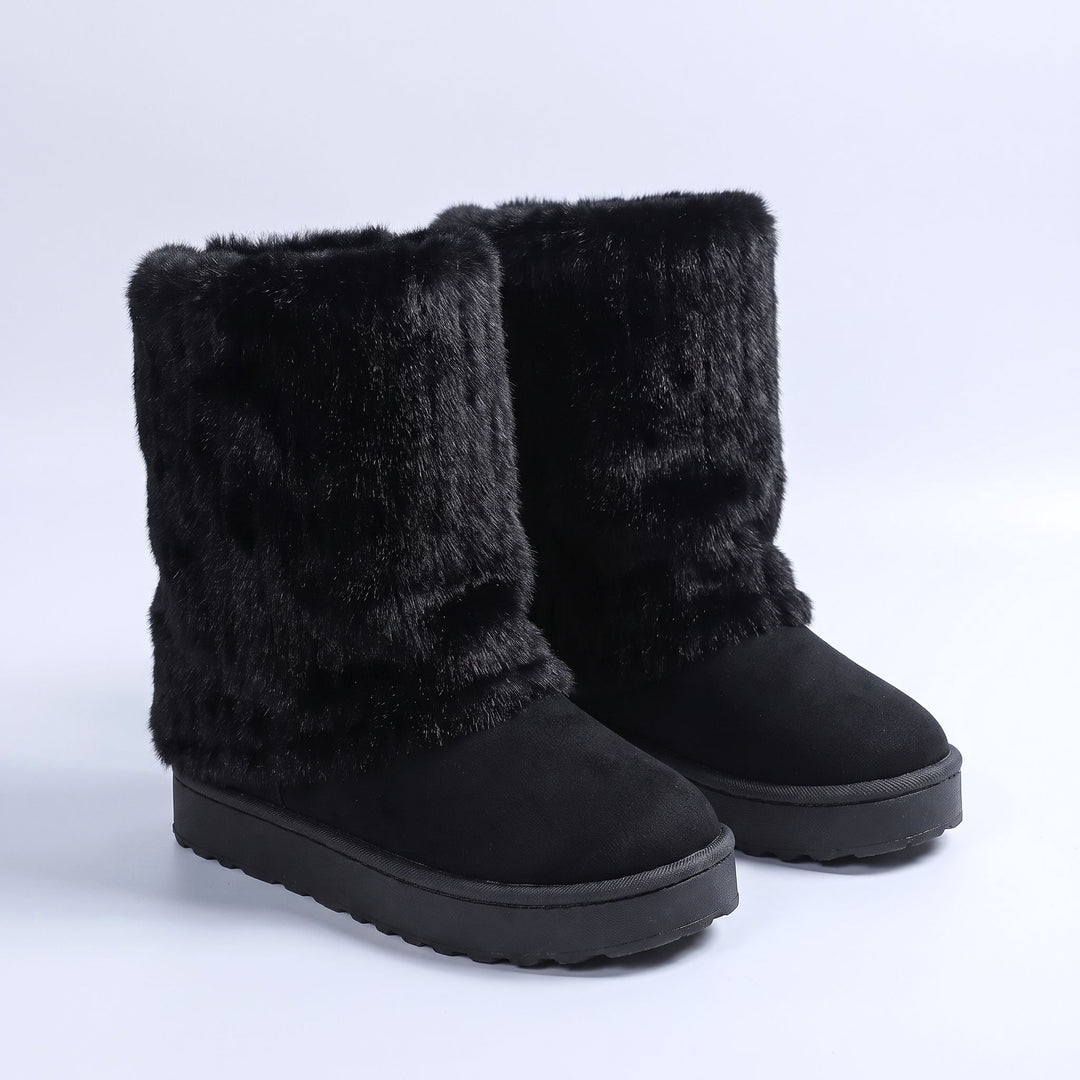 Kendra Fur Boots