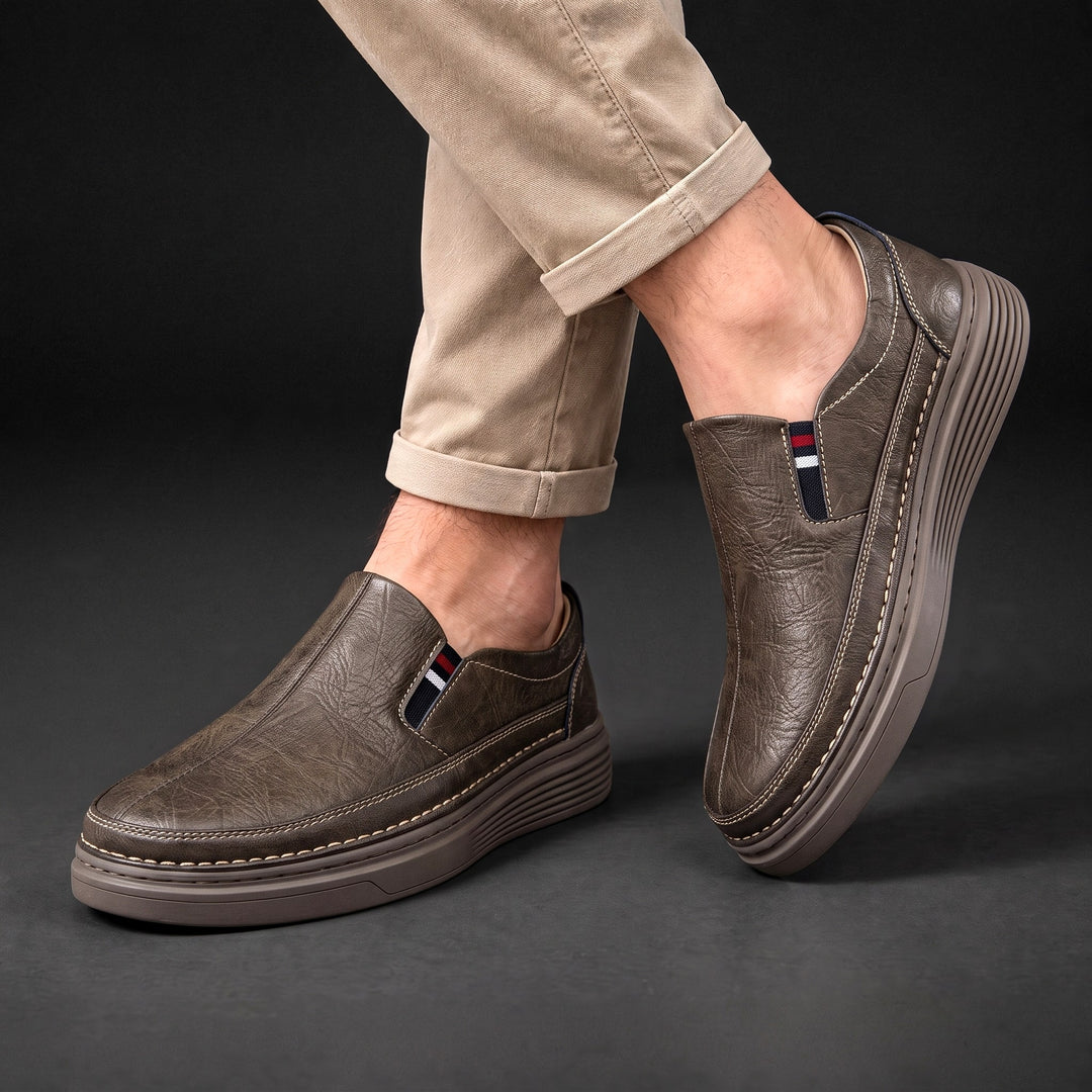 Aldo Leather Slip-Ons