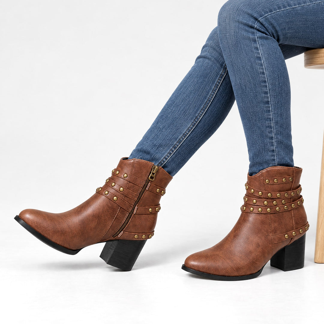 Carmen Rivet Boots