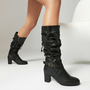 Alexandra Buckle Boots - Santovi